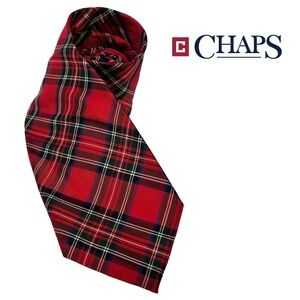 Ralph Lauren Chaps Silk Necktie Tie Schoolboy Schoolgirl Plaid Hand Made NWOT